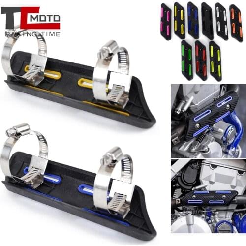 Exhaust Heat Shield Protector Anti-Scalding Guard for Husaberg FE TE TC FC TX FX 125 250 390 450 501 570 610 For SXF EXCF SMR