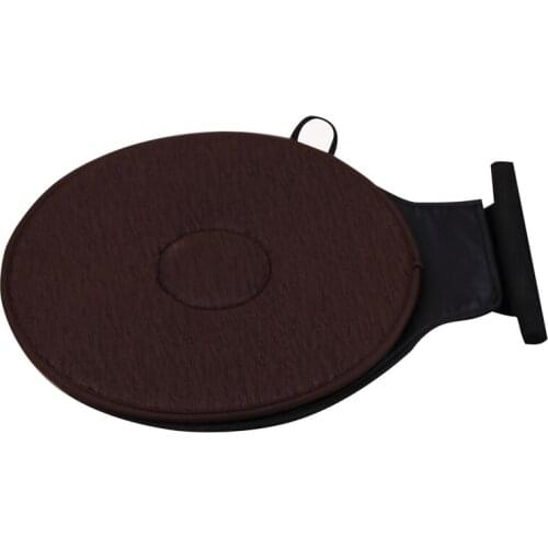 1pcs Car Seat Revolving Cushion Memory Swivel Foam Mobility Aid Seat Cushion Flannel Rotating Car Seat Cushion