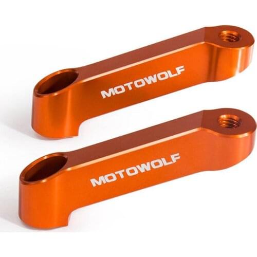 652F 10mm Screws Motorcycle Mirror Extend Riser Spacers Extension Adapter Universal Motorcycle Accessories