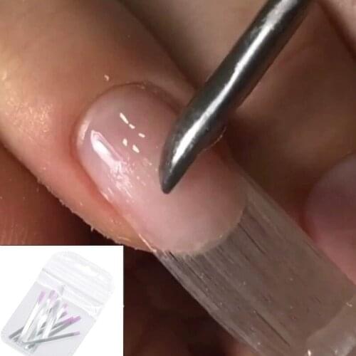 6cm/1m/2m Fiberglass Nail Form For Extension Fibernails Acrylic Tips Manicure Salon Tool Curvature Clips Silk Building gel Wraps
