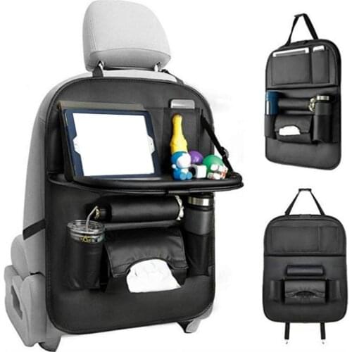 Faux Leather Auto kofferbak organizer Car seat gap filler Vehicle Backseat Holder Storage Container Bag сетка в багажник