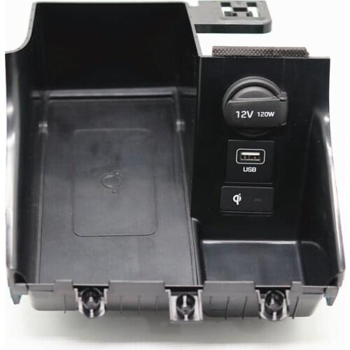 UNIT ASSY-WIRELESS CHARGING For 2019 2020 Hyundai For Avante ELANTRA AD USB Charger Assembly Wireless phone charger