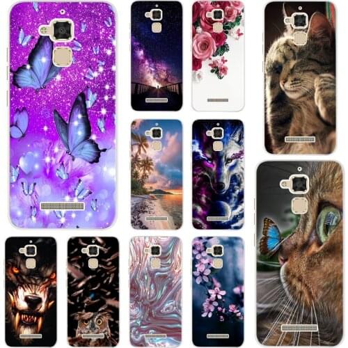 For Asus ZenFone 3 Max ZC520TL ZC553KL Case Cover soft Silicone Phone Cases For Coque Asus ZenFone 4 4Max ZC554KL ZC520KL Case