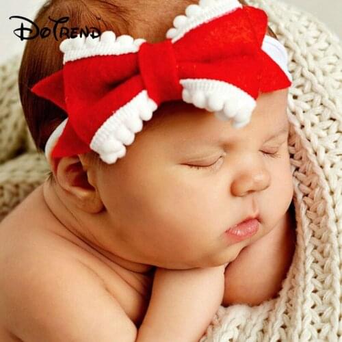 2019 New Arrivals Baby Nylon Hairbands Newborn Kids Girls Hair Bows Handmade Bowknot Hair Clips Headwear Hair Accessories