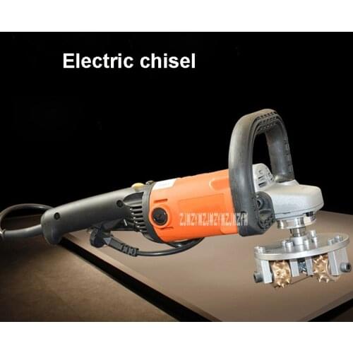 Electric Chiseling Machine Concrete Slag-Removing Home Improvement Wall Chiseling Hammer Three-Head Chisel Hammer 220V 1300W