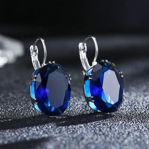 Lcyonger Women's Silver Earrings