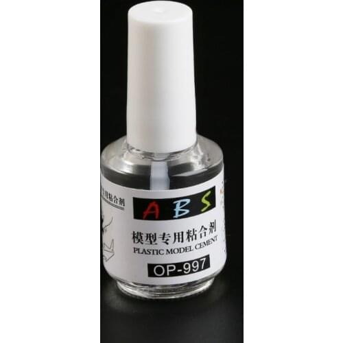 ABS Plastic Model Cement Special Glue Acrylic Plexiglass Fast Adhesive G6DD
