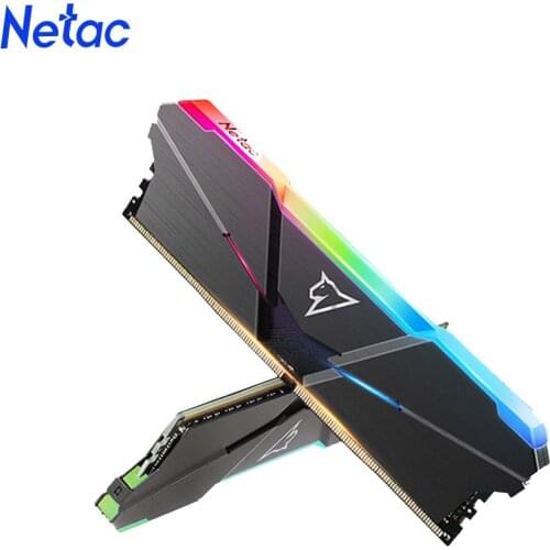 Netac RGB RAM 8GB 16GB 3200MHz DDR4 DIMM Memoria Ram DDR4 Desktop Memory Rams for Computer Dual Channel