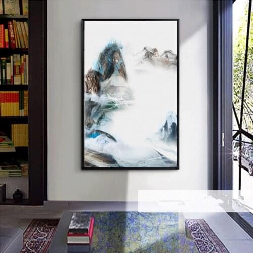 Impressionism Landscape Paintings Modern Abstract Art Deco Oil Painting on Canvas Wall Art Picture Home Decor Living Room