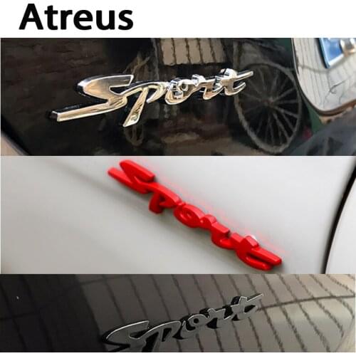 Atreus sport Stickers Car Styling Autobolies Accessories For Ford Focus 2 3 Fiesta Toyota Corolla Avensis Mazda 3 6 cx-5 Lada