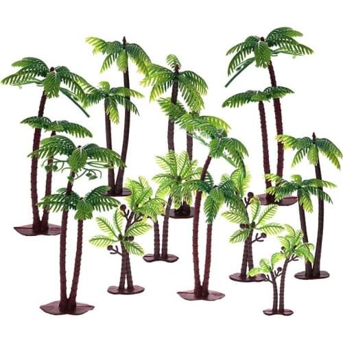 Coconut Tree Cake Topper Decorating Tools Birthday Wedding Cake Decoration Baby Shower Kids Birthday Party Supplies