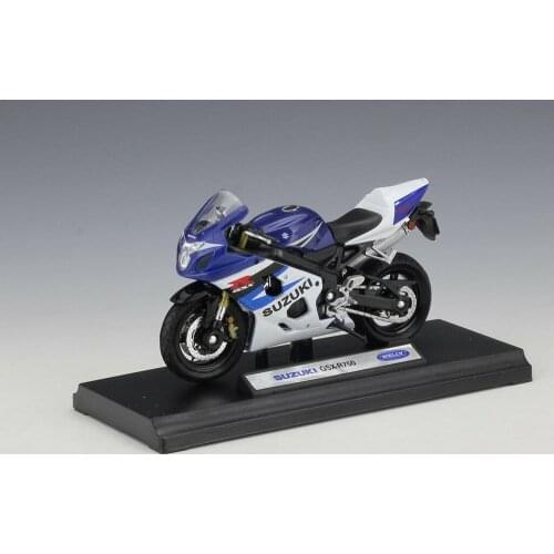 Welly 1:18 SUZUKI GSX R750 Motorcycle Bike Model Toy New In Box