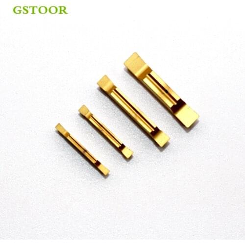 10PCS MGGN150 MGGN200 MGGN300 MGGN400 GCH530 Grooving Inserts Cermet Blades For Groove Cutter