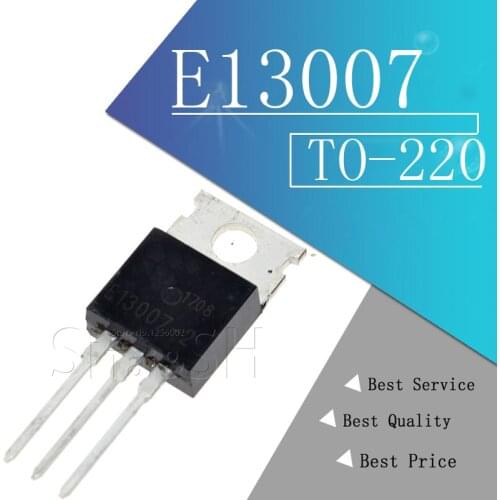 10PCS/Lot Brand New Transistor E13007 E13007-2 MJE13007 e13007 J13007 Triode TO-220