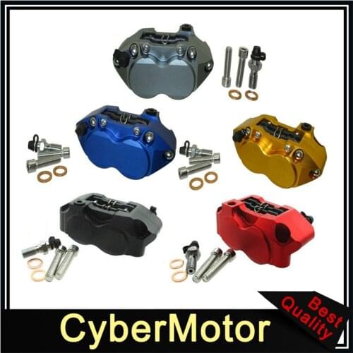 Performance Racing 4-piston Brake Caliper For Pit Dirt Mini Super Motard Bike Scooter
