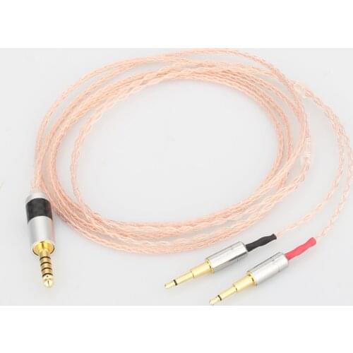 Audiocrast 2.5/3.5/4.4/XLR Balanced Single Copper Headphone Upgrade Cable for OPPO PM-1 PM-2 HE1000 400S 560