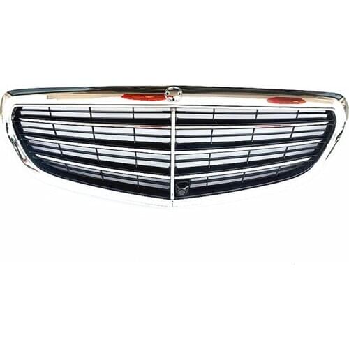 Car styling Middle grille ABS plastic Diamond front grille vertical bar for Mercedes-Benz E-class W212 2009-2013