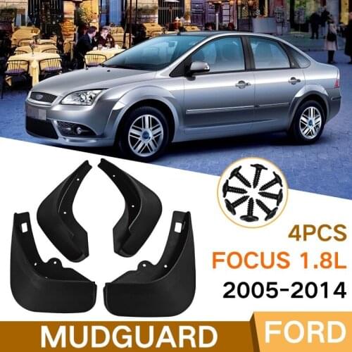 Car Mud Flaps For Ford Focus 2 3 MK2 MK2.5 2005-2018 Saloon Sedan Hatchback Mudguard Splash Guards Fender Mudflaps Accessories
