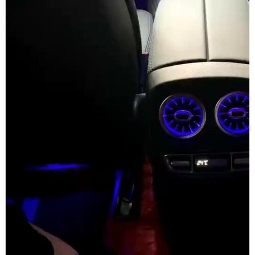 Good quality Air conditioner vent outlet with ambient light for Mercedes Benz G class 64 colors with Multi-colour