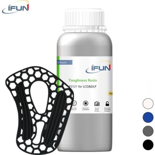 IFUN Photon 405nm UV Resin for Photon 3D Printer LCD UV-Curing Resin 500g Liquid Printing Material Photosensitive Uv Resine