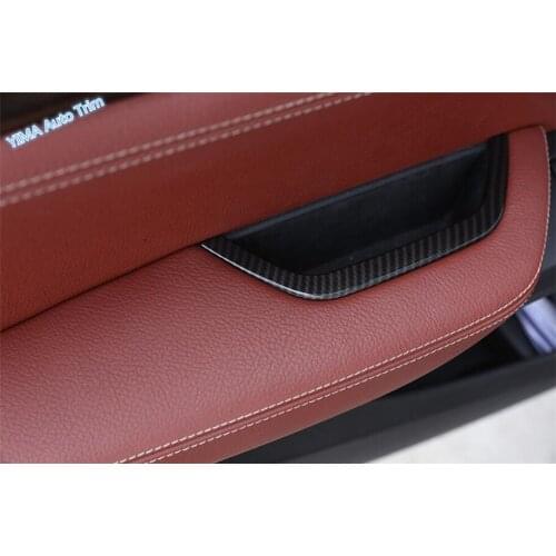Lapetus For BMW X3 F25 / X4 F26 2012 - 2017 ABS Auto Styling Drives Door Armrest Storage Container Frame Cover Trim 1 Pcs