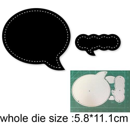 Customized dies Memo Label Tag Frame Metal Cutting Dies DIY Scrapbooking dies wedding Card Making Embossing Die Cuts Craft dies