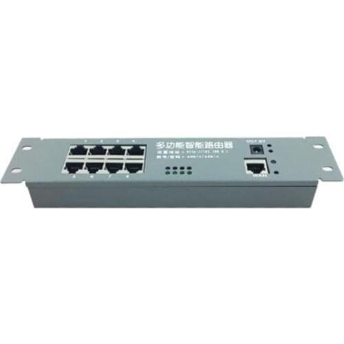Mini router module Smart metal case with cable distribution box 8 ports router OEM modules with cable router Module motherboard