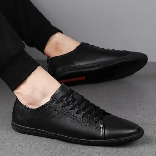 Large size 36-48 men couplese shoes leather casual in mens loafers New Men Casual Shoes Breathable Wear Resistant Shoes w5