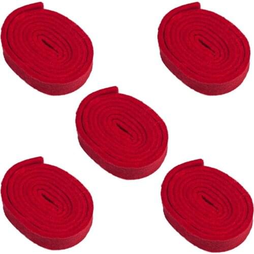 1.2m Professional Piano Tuning Felt Temperament Strip Set Red