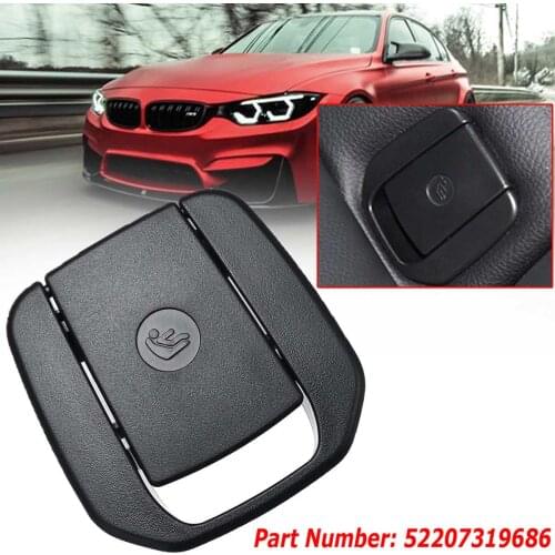 New Car Rear Child Seat Safety Anchor ISOFix Cover Trim For BMW 1 3 Series X1 E84 F87 E90 F30 F20 F21 F22 F80 M3 F34 52207319686