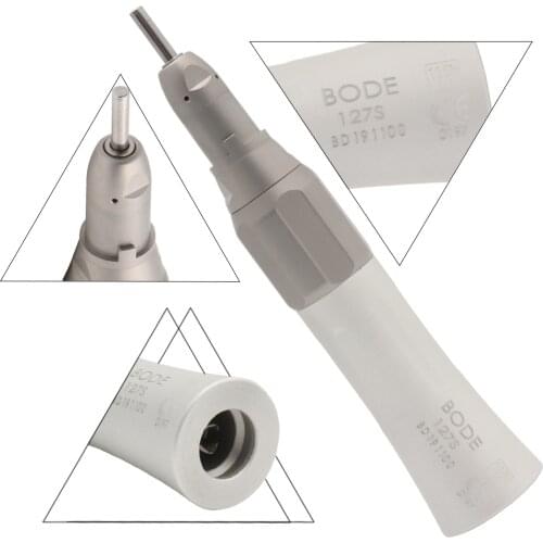 Dental Low Speed Handpiece Air Turbine Dental Straight Nose Handpiece 127S Upgraded