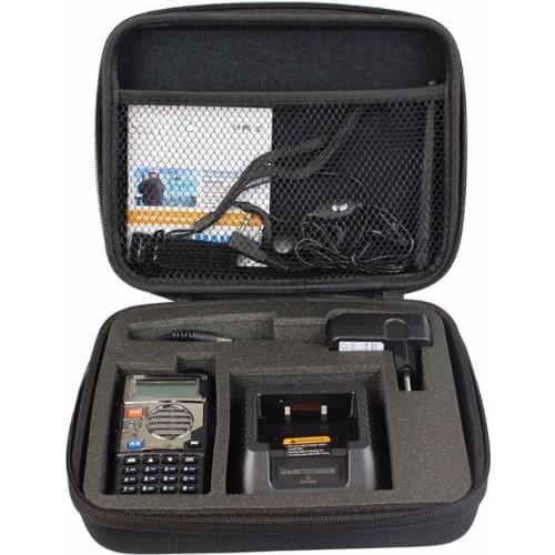 UV5R Case bag Handbag Portable Bag Suitable for Baofeng UV-5RA UV-5RE DM-5R plus High Quality Walkie Talkie Accessories