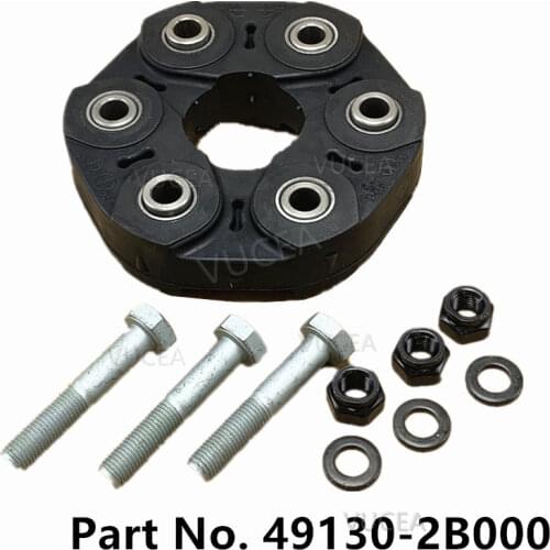 SHAFT ASSY-FRONT PROPELLER COUPLING ASSY-RUBBER FOR HYUNDAI TUCSON IX35 SANTA FE IX55 VERACRUZ 491302B000 49130-2B000