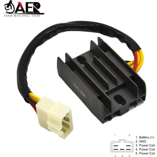JAER Motorcycle Voltage Regulator Rectifier for Suzuki DRZ250 2001-2007 LTF160 1990-2007 LTF250 1988-2001 LTF300 1999-2001 LT160