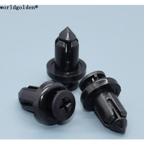 Worldgolden 100pcs auto fasteners Bumper Cover Push-Type Retainer for Toyota 90467-09145 90467-09145-CO