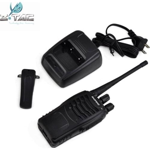 Z Tactical Softair Walkie Talkie BF888S Baofeng Radio Communicator Military Transceiver Ztac Airsoft Two-way Radio Z005