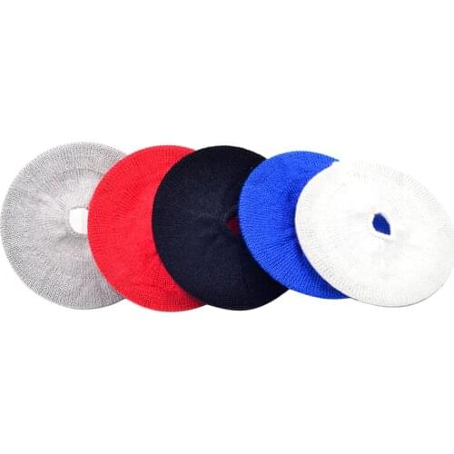 1 Pair Knitted Fabric Dustproof Protect Dust Cover Protection for Beats Solo 2 3 Studio 2 3 Bose QC25/15/35 Headphone Earpad
