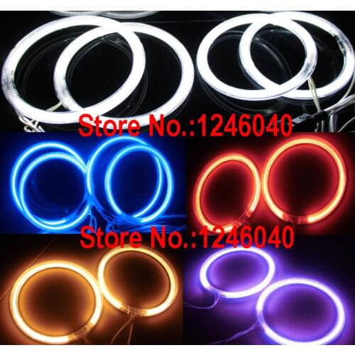 2PCS CCFL Halo ring angel eyes with 1pcs inverter for car Motorcycle size 60/72/80/85/90/95/100/106/110/115/120/126/140/145MM
