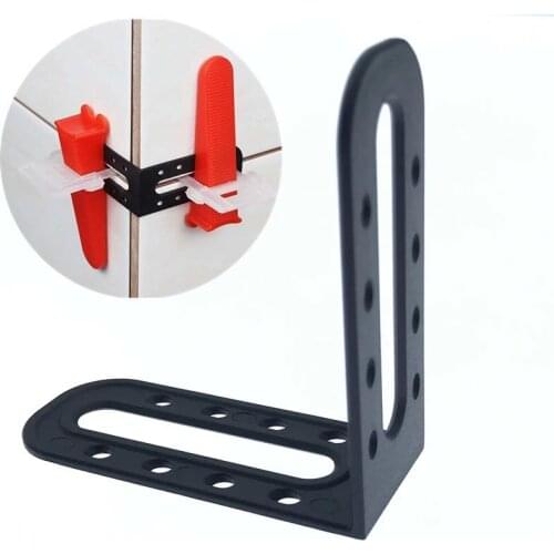 25pc Reusable Male Angle Leveling Tool wall Tile Corner code Locate fixed Holder Leveler Spacers auxiliary Construction Parts