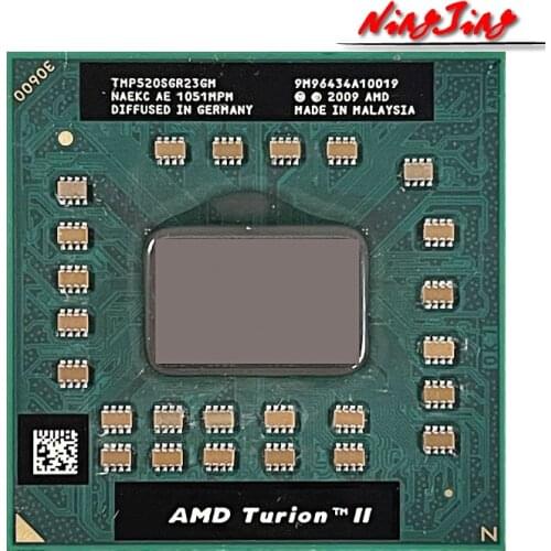AMD Turion II Dual-Core Mobile P520 2.3 GHz Dual-Core Dual-Thread CPU Processor TMP520SGR23GM Socket S1