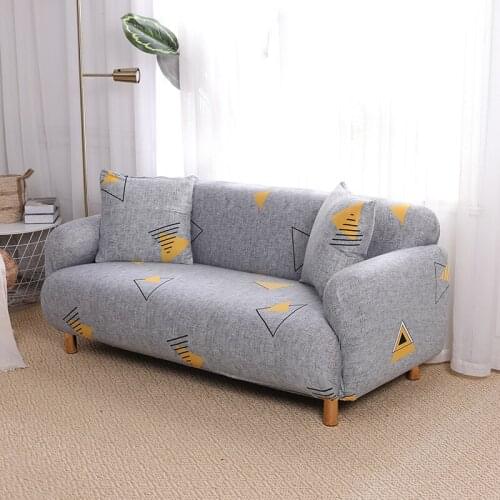 1/2/3/4 Seater Elastic Cushion cover Slipcover Stretch Slip-resistant Sofa Covers for Living Room Full Couch Cover Sofa Towel