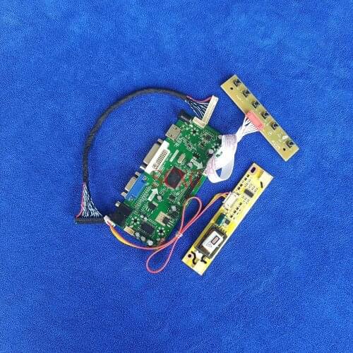 DIY Kit 2CCFL M.NT68676 controller card DVI VGA HDMI-compatible 1920*1080 LVDS 30 Pin LCD display Fit LM215WF1/LM215WF2/LM215WF5