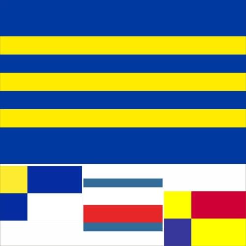 Slovakia State City Trnava Region Flag 3X5FT 90X150CM 100D Polyester Double Stitched High Quality Banner