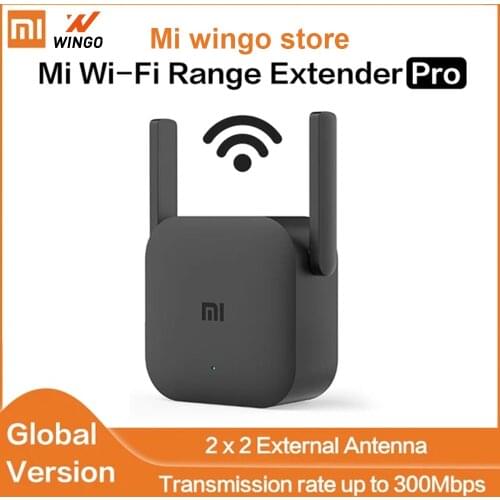 Global Version Xiaomi WiFi Router Amplifier 300M 2.4G Mi Repeater Network Expander Router 2 Antenna for Home Office