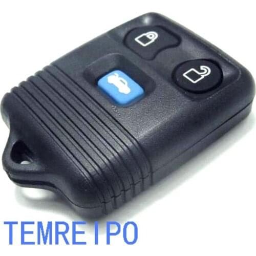 50pcs/lot 3 buttons Replacement Case Keyless Entry Remote Key Fob Shell For Ford Transit