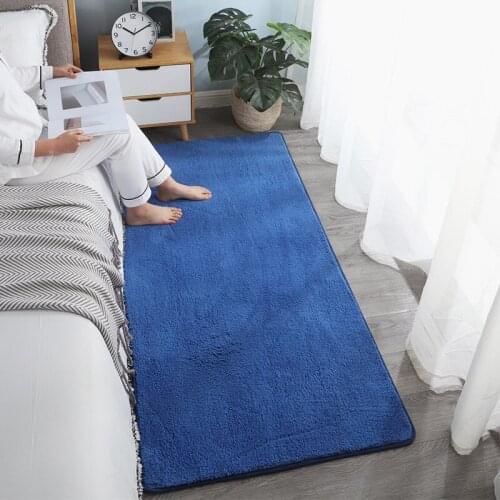 Microfiber Fluffy Home Rugs In Living Room Bedroom Large Size Rectangle Floor Carpets Bedside Sofa Area Feet Mat 40x120 60x160cm