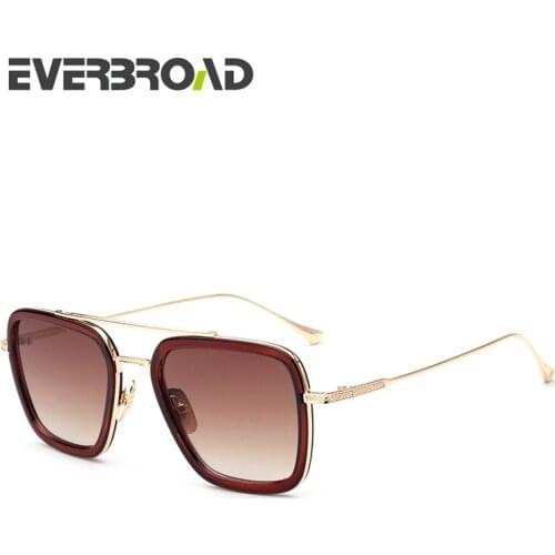 Fashion personality Sunglasses Classic Style Unisex Retro Metal Men Sun Glasses EV2785