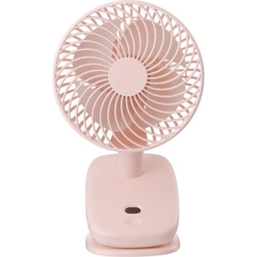 Clip-on Fan 2000 MAh Desktop Fan with Digital Display Adjustable Fan Suitable for Office, Home, Travel