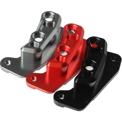 Motorcycle front Brake/Shock System Adapter Bracket fit for 40mm Caliper *220 Disc*96mm shock for Honda MSX125 YG-125 Monster795