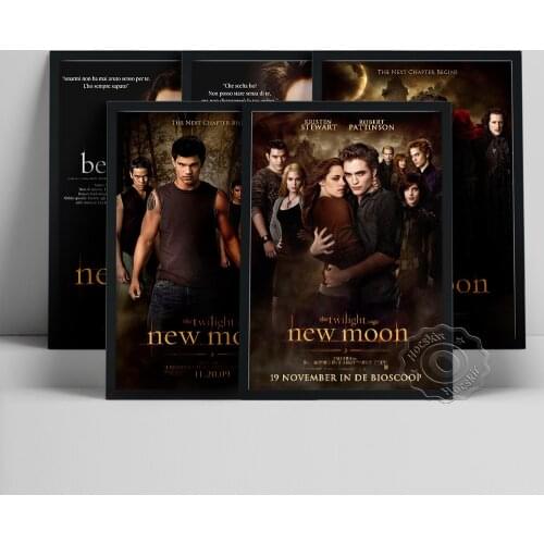 Twilight Movie Poster, Twilight Series Film Wall Art, Movie Star Portrait Prints, Living Room Bedroom Wall Stickers, Fans Gift